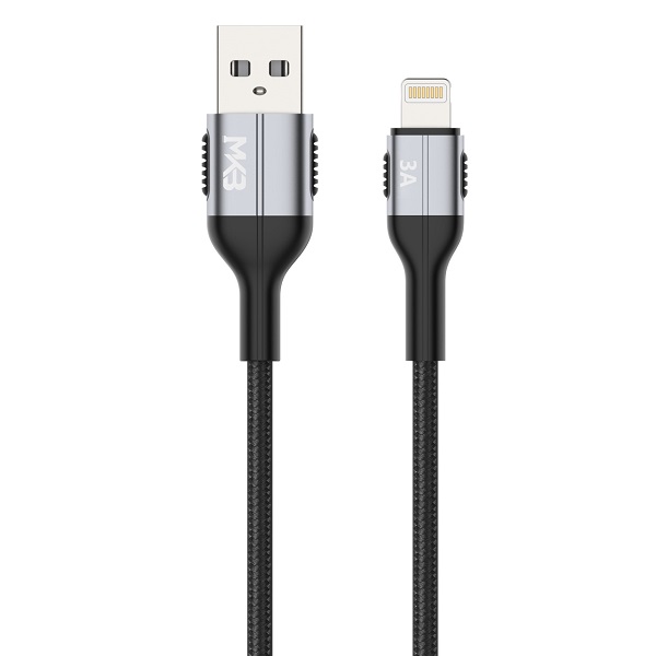 Mkb UL3 USB -LIGHTNING /3A FAST Cafule cable/ metal